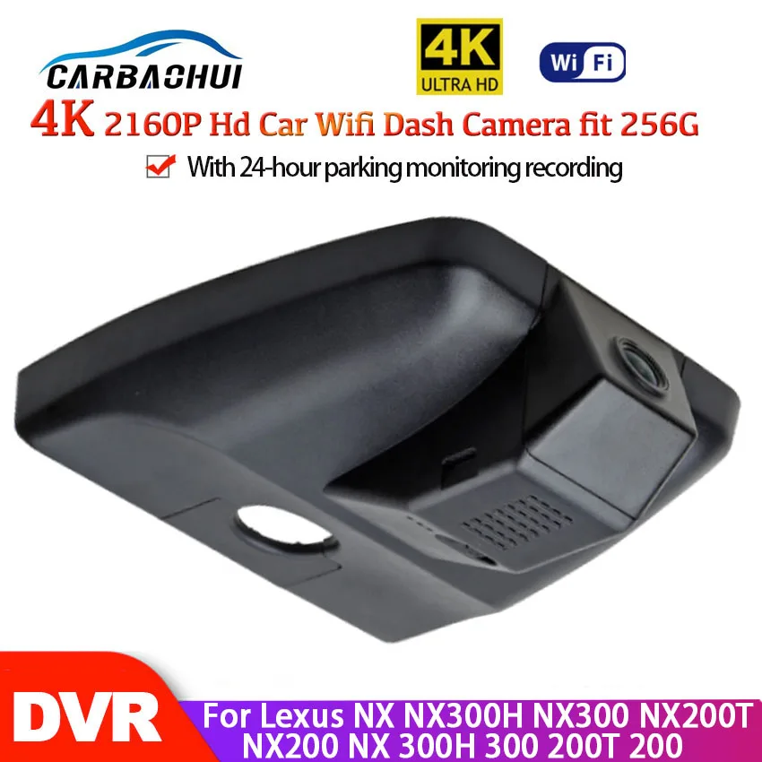 New! 4K Car DVR Wifi Video Recorder Dash Camera Night vision Full HD For Lexus NX NX300H NX300 NX200T NX200 NX 300H 300 200T 200