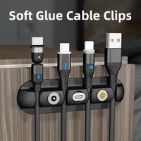 self adhesiveusb raceway wall cord duct cover cable duct ties fixer fastener holder for cable organizer for mouse headphone