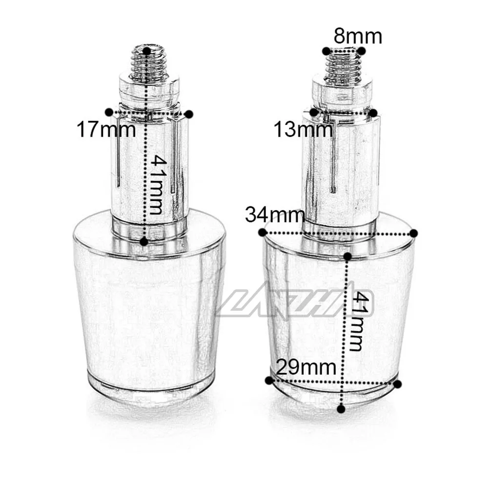 Алюминиевый стержень руля с ЧПУ для мотоцикла балансирующая прокладка