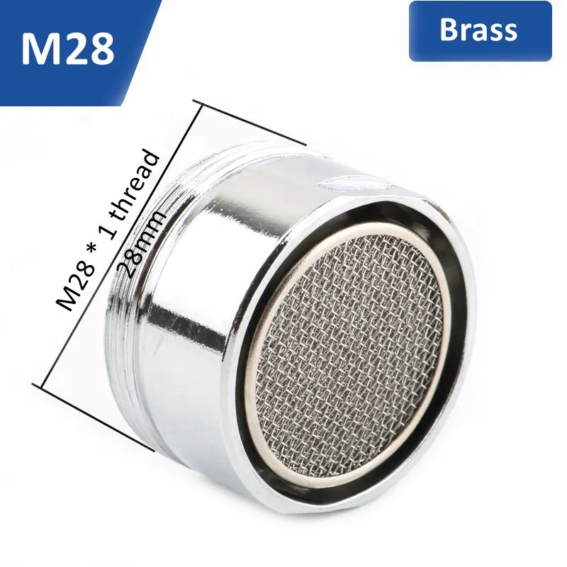 Медный водосберегающий аэратор смеситель для ванной комнаты носик сетка