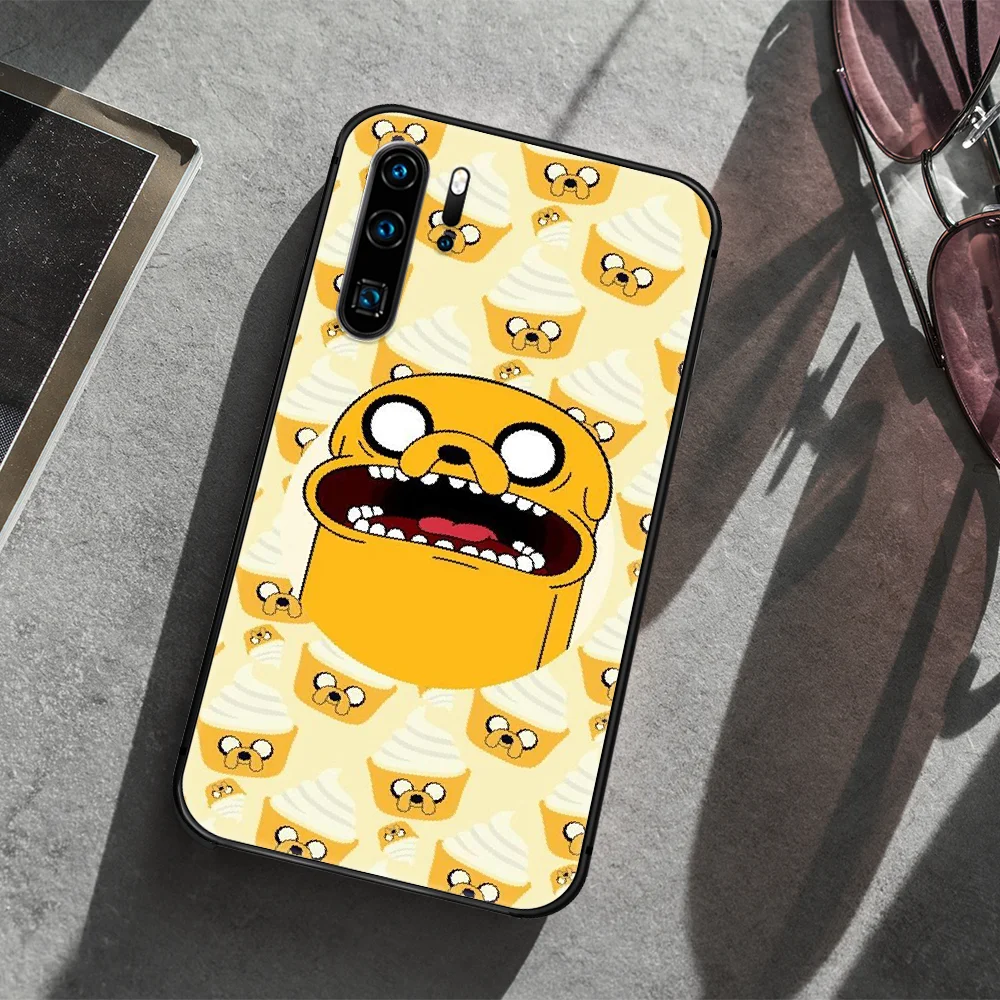 

Adventure Time Phone Case For Huawei P Mate 10 20 30 40 Lite Pro smart Z 2019 nova 5t black Etui Silicone Cover Tpu Funda 3D