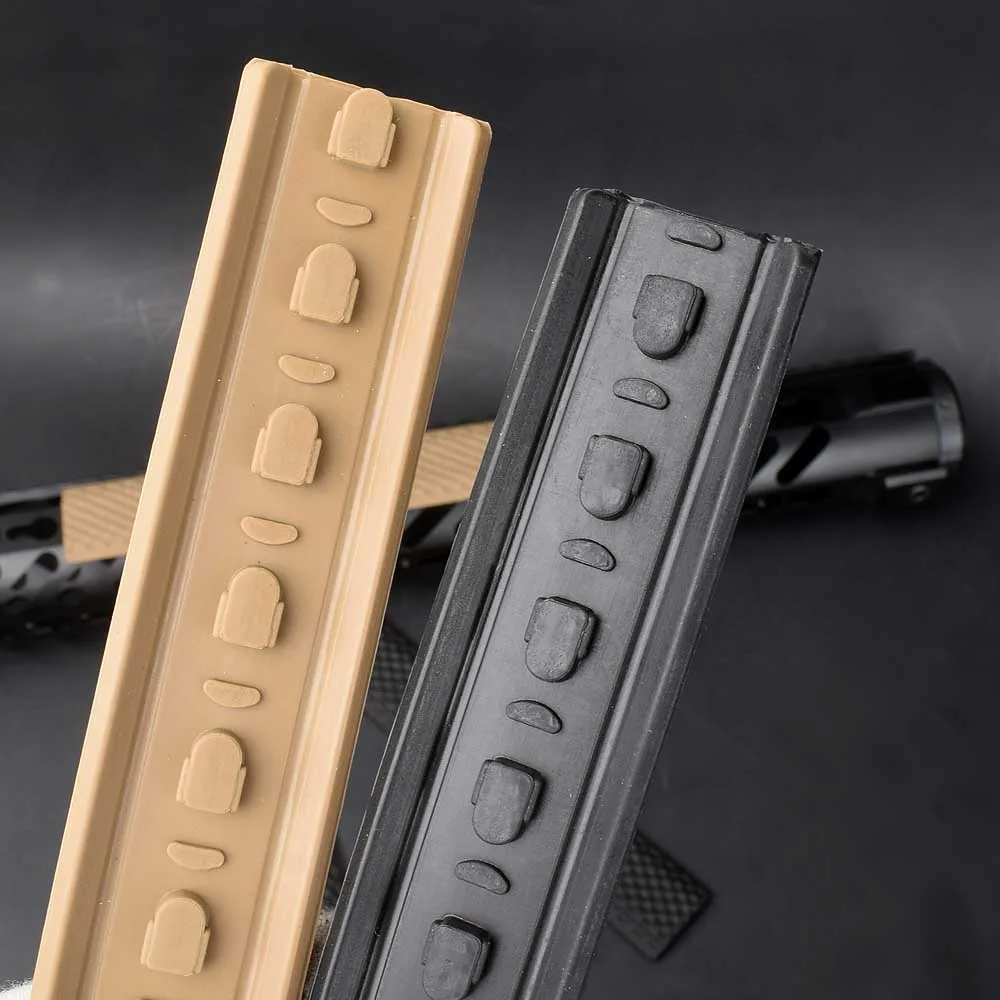 Накладки на рельсы KeyMod мягкая резиновая защита для рук тактические Защитные