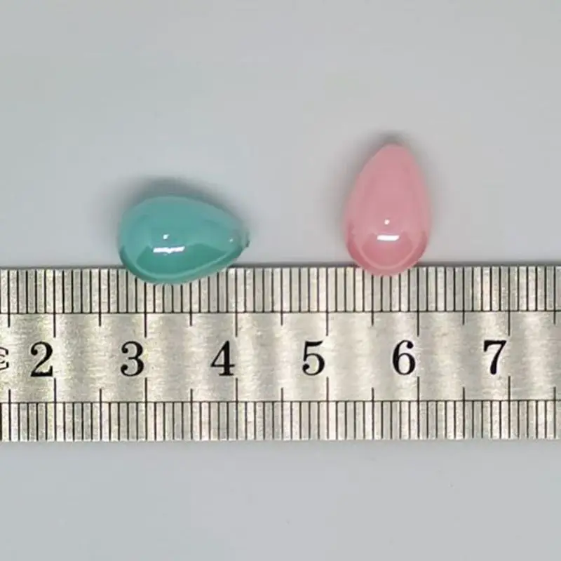 20 шт./лот оптовая продажа разноцветные бусины в форме капли воды имитация жемчуга