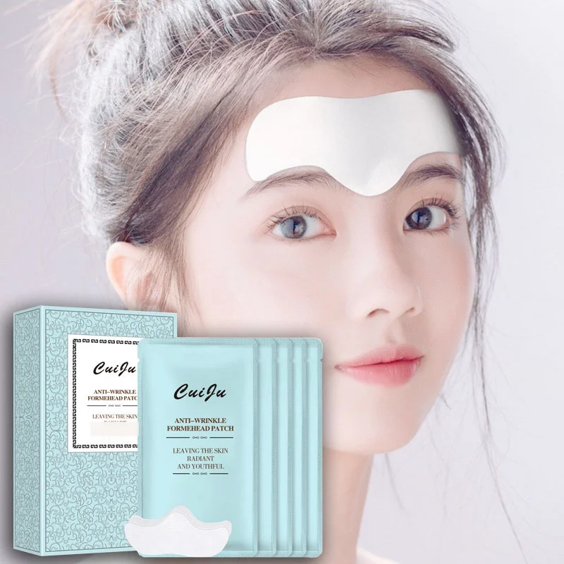 Наклейки на лоб холодного компресса маска против морщин для сна патч мыши линия