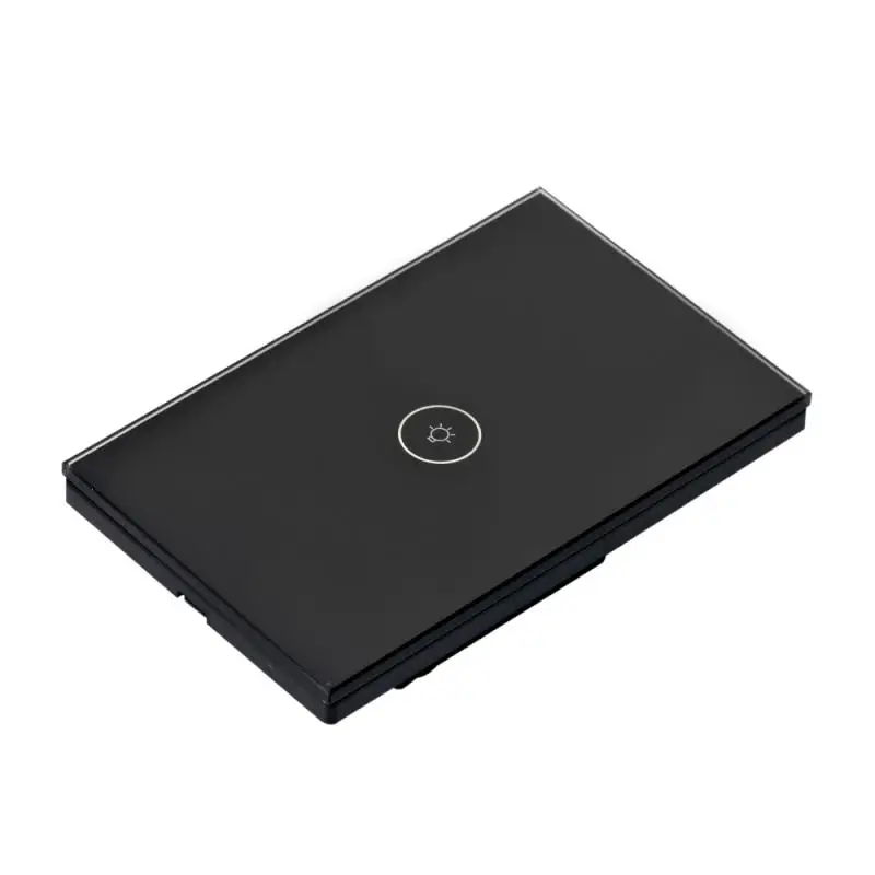

Smart Wifi Touch Switch US No Neutral Wire Required Smart Home 1/2/3 Gang Light Switch 220V Support Alexa Tuya Smart App Remote