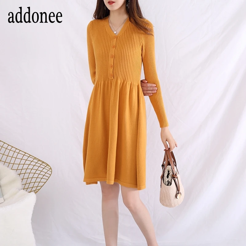 Высококачественный новый стиль весна осень зима женский Однотонный свитер