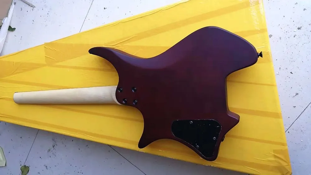 Завод+ красновато Безголовый Strandberg Boden OS6 корпус электрогитары cutaway электрогитара гитара