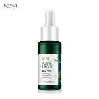 tea tree oil serum acne treatment hyaluronic acid face serum shrink pore moisturizer whitening essence skin care cosmetics 17ml