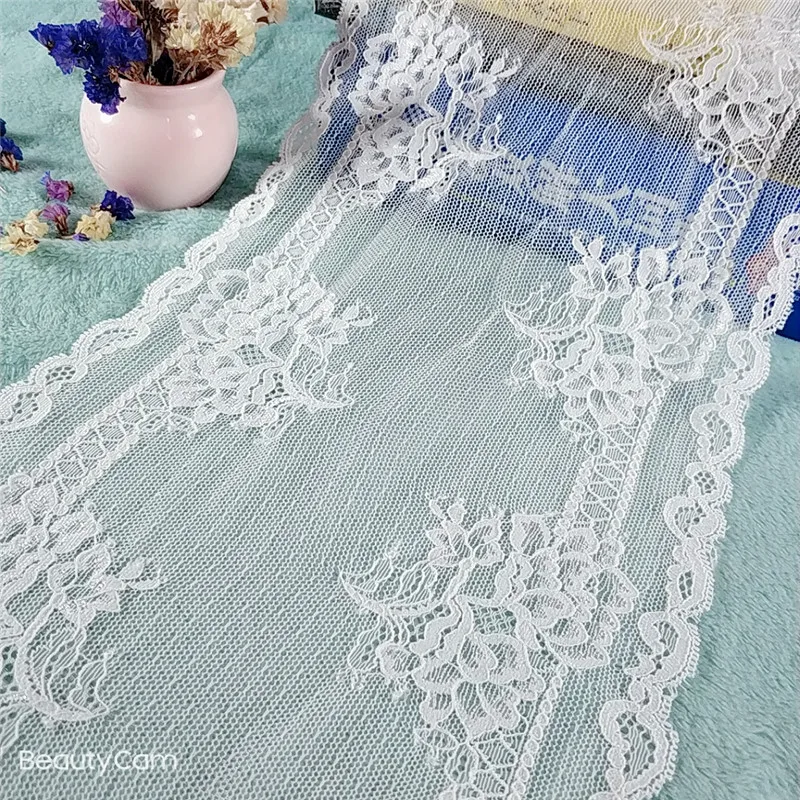 TD2140 21cm Purple lace accessories Diy hand-made sleeve collar skirt curtain decorative clothing fabric | Дом и сад