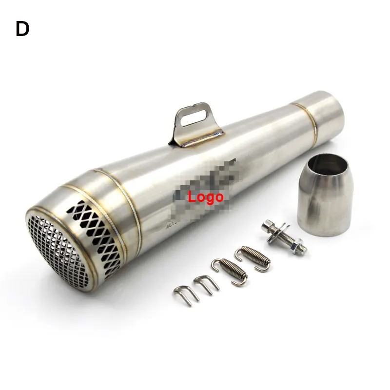 Мотоцикл выхлопной Akrapovic GP глушитель Escape Moto Echappement выхлопная труба модифицированная для FZ6 CBR250 ninja400/250 gsxr600 MT09 07