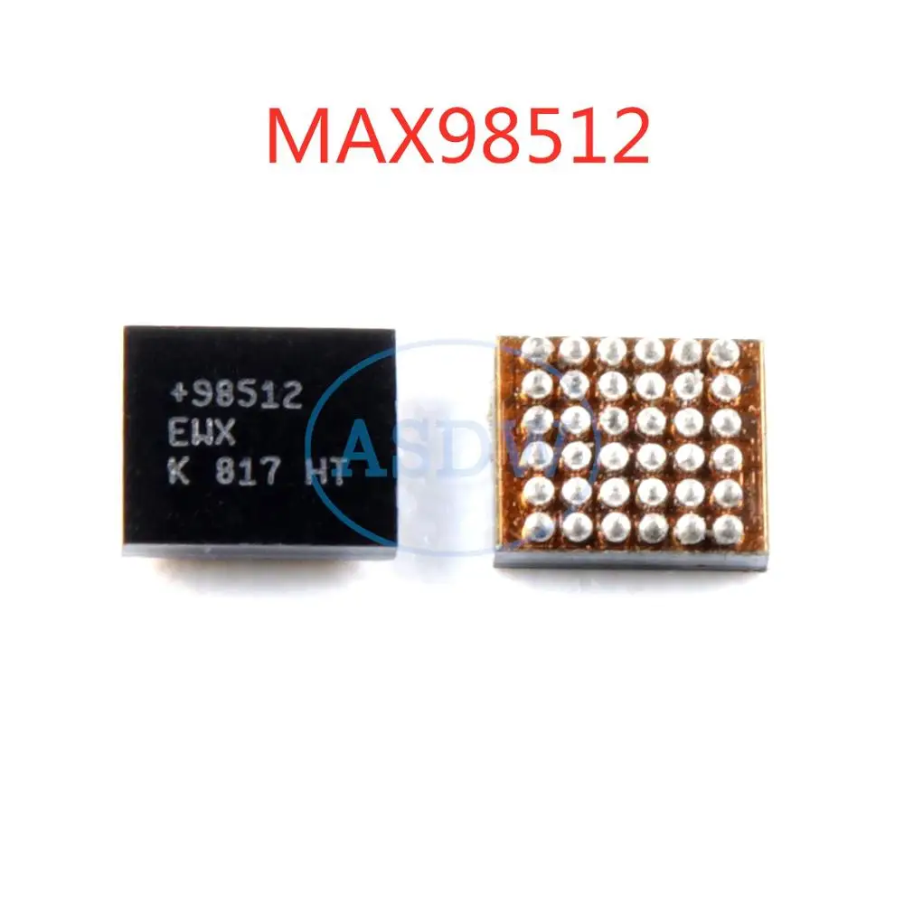 5 шт./лот MAX98512 EWX + 98512 для samsung S9 Audio IC|Платы мобильных телефонов| |