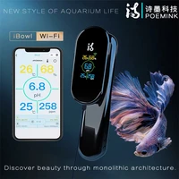 5 in 1 wifi water quality monitor for aquarium tds ph temperature humidity real time digital meter fish tank accessories