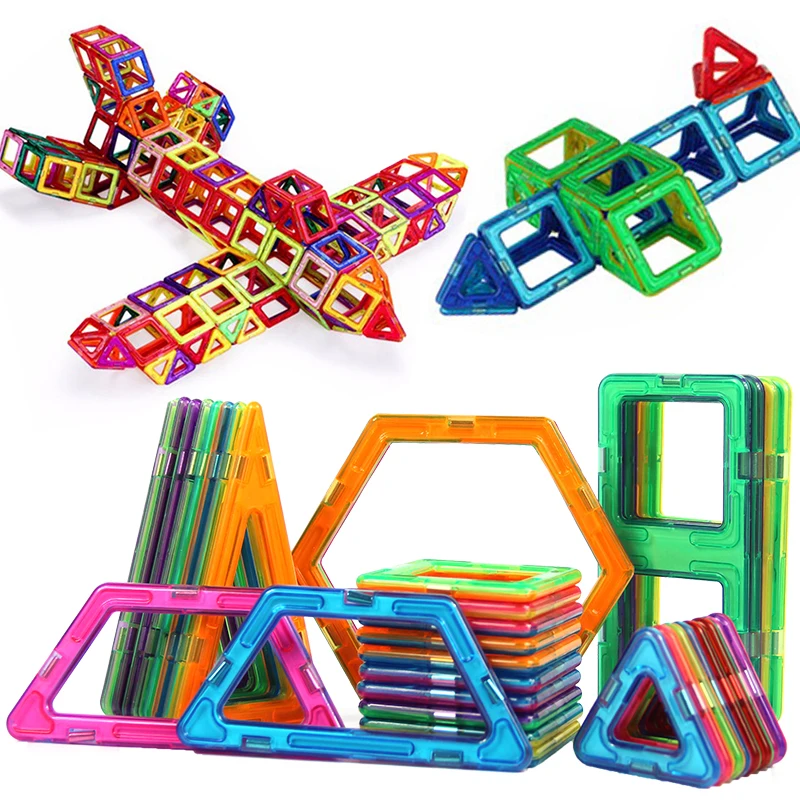 

34Pcs/set Big Size Designer Magnetic Building Blocks Toys Constuction Assembly Stereo Square Shape Building Blocks Birthday Gift