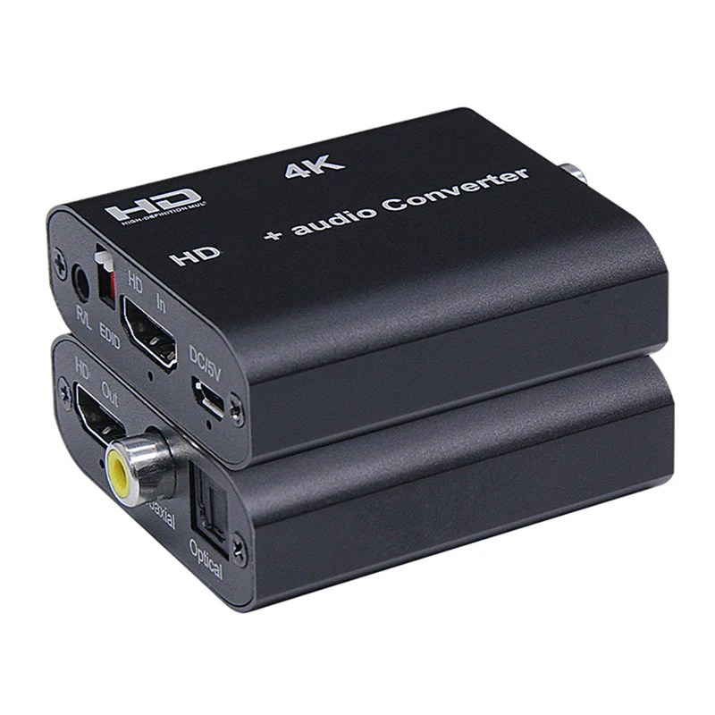 Аудио экстрактор 5.1ch с ARC EDID HDMI совместимый 1 4 4K 30 Гц сплиттер для R/L аудио