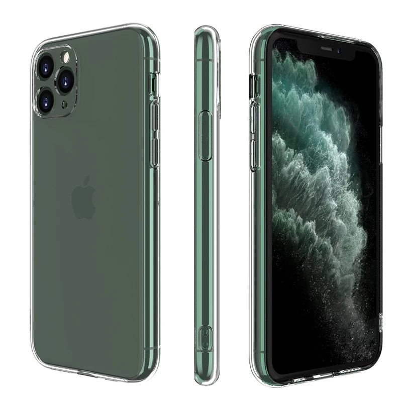 Прозрачный силиконовый чехол для iPhone 12 Mini 13 11 Pro Max XS X XR SE 2020 7 8 Plus 6S | Мобильные