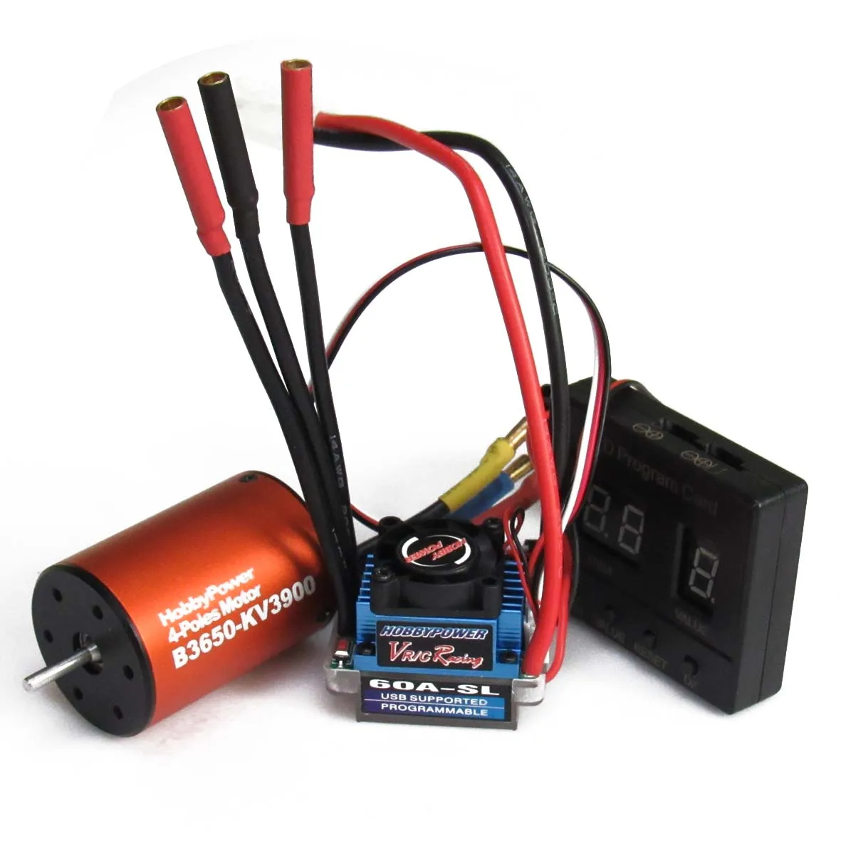 Hp бесщеточный 60A ESC Регулятор скорости 3560 мотор 5200KV 4300KV 3900KV программная карта
