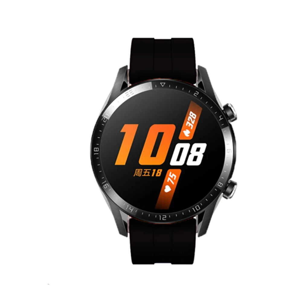 AKBNSTED 22 мм сменный мягкий силиконовый ремешок для Huami Amazfit Stratos 3/huawei часы GT2 браслет умные спортивные часы