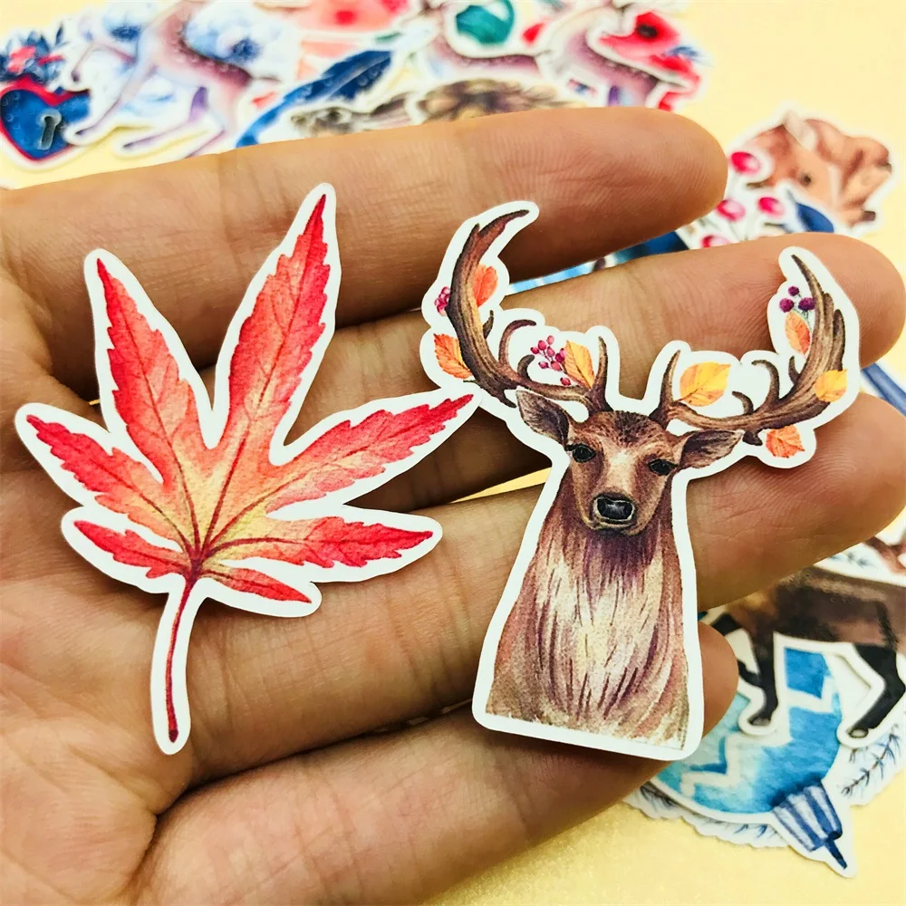 38 шт./упак. 2019 винтажный кленовый олень Φ рукоделие Скрапбукинг альбом