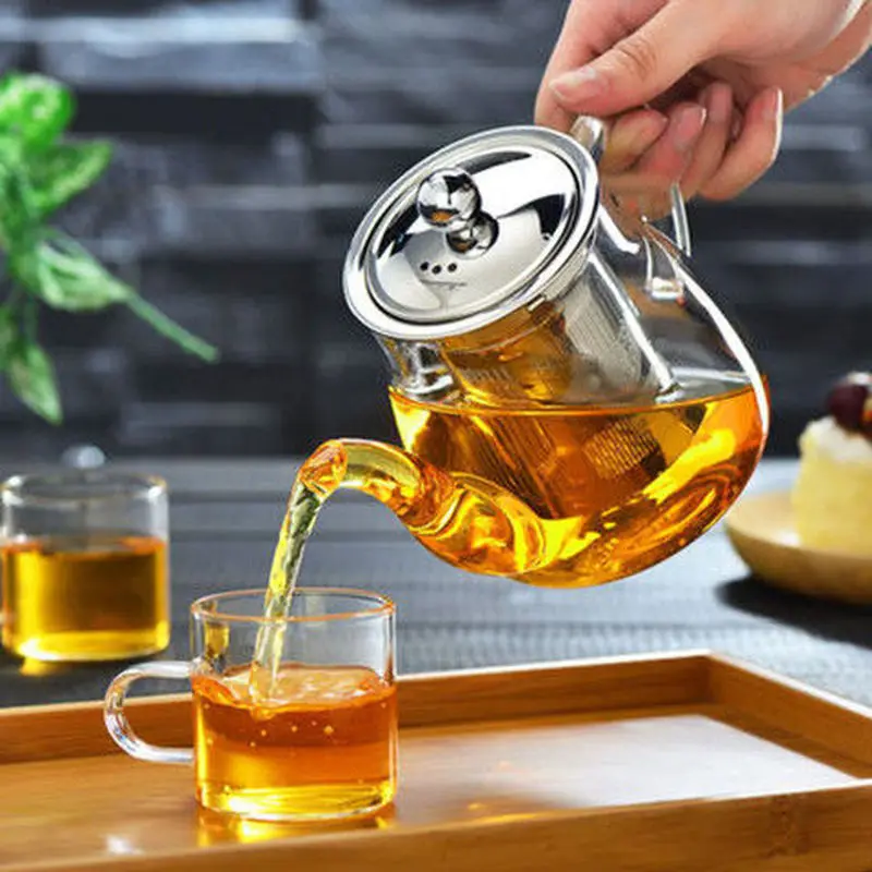 

Heat Resistant High Temperature Glass Foam Teapot Thickening Filter Tea Set Teacup Large Household Kung Fu Tea Maker China Tea