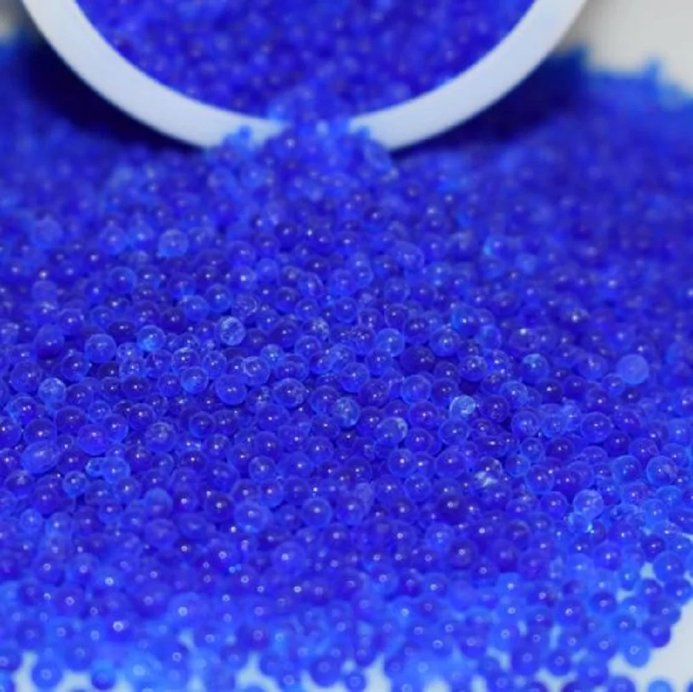 

560g Bule Orange Reusable Silica Gel Beads Moisture Absorber Desiccant Moisture Absorber Dehumidifier With 10 Non-Woven Bags
