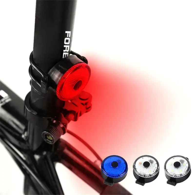 

New Strap Bicycle Creative USB Rechargeable Tail Light Mountain Bike Outdoor Night Cycling Tail Light Bike Accessories