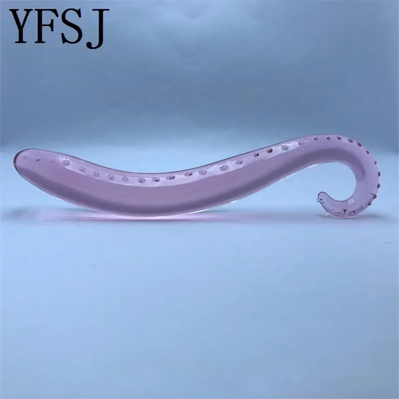 Sea Horse G-spot Анальный Кристальный стержень Женская стеклянная Анальная пробка