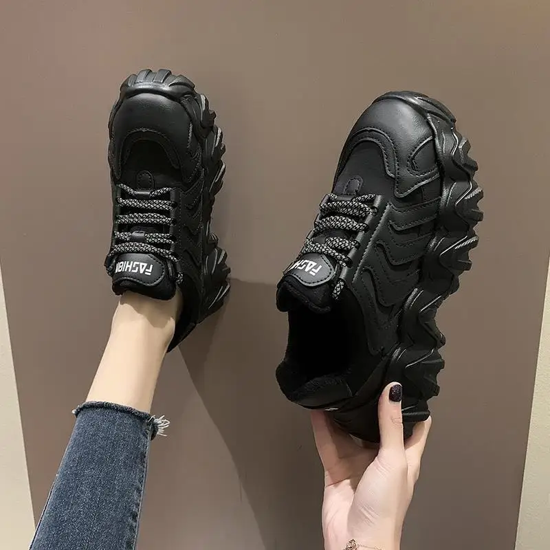 

2021 Women's Mesh Platform Shoes, High-quality Platform Sneakers, Comfortable and Breathable Shoes Student Movement Casual Shoes