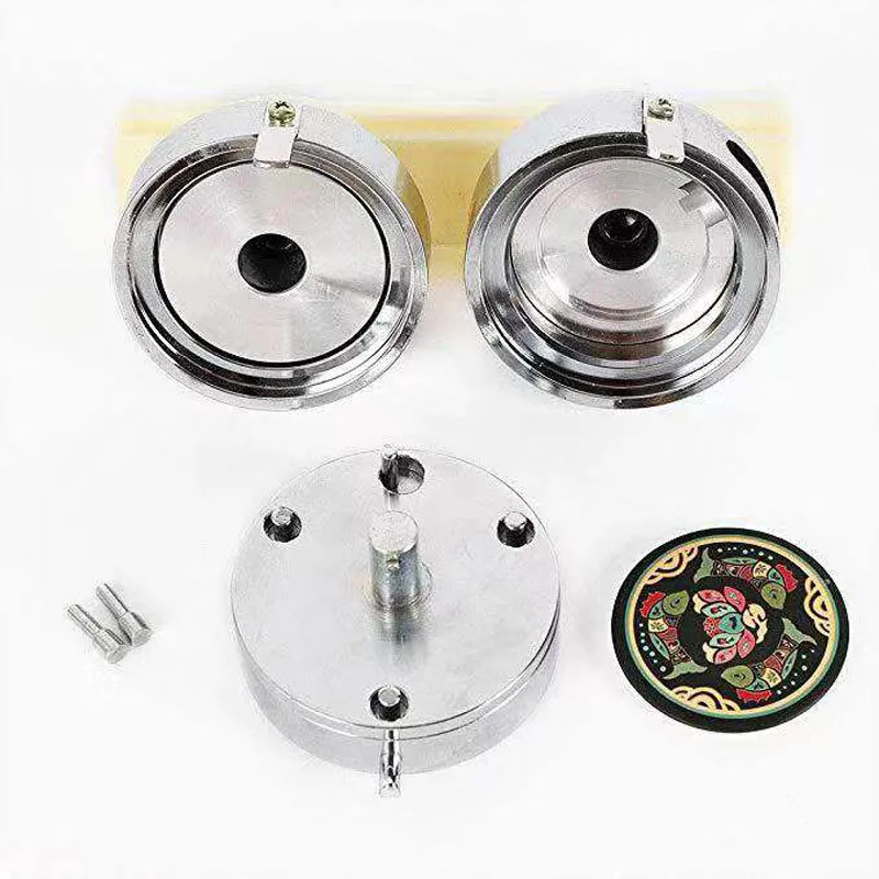 75 мм изготовление значков пресс машина для создания металлических