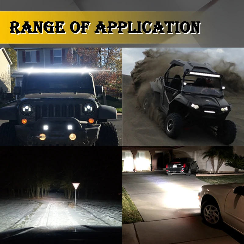 

VISORAK 22 32 Curved Trucks Led Light Bar Offroad Led Work Lights 12V 24V Flood Spot Combo Beam Barra Led for 4X4 4WD SUV ATV