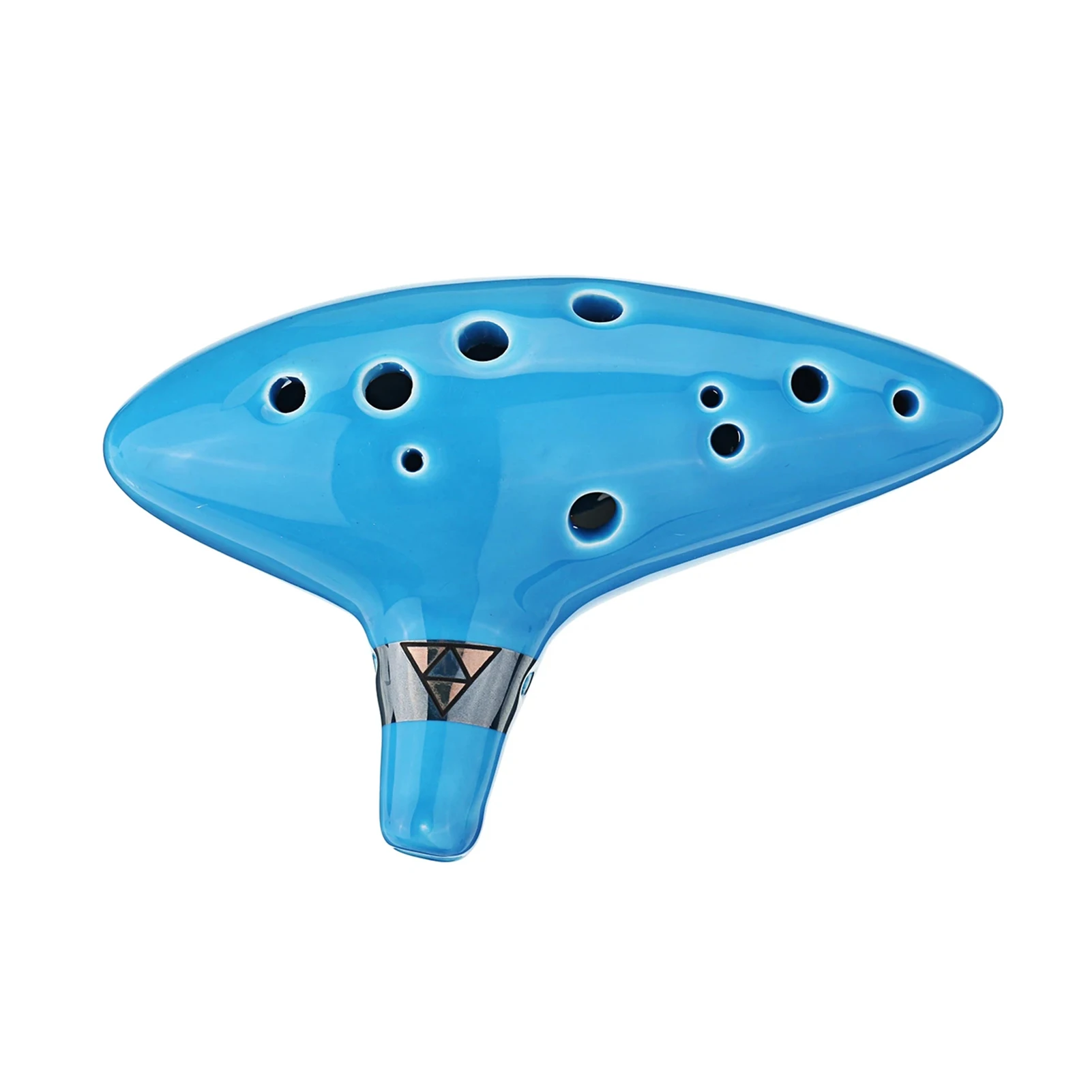 12 отверстий Alto C Zelda Ocarina керамический сосуд флейта музыкальный инструмент с