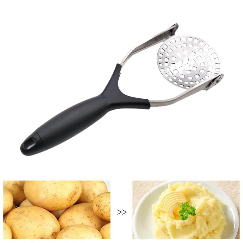 Толкатель картофеля из нержавеющей стали складной подвижный пресс для