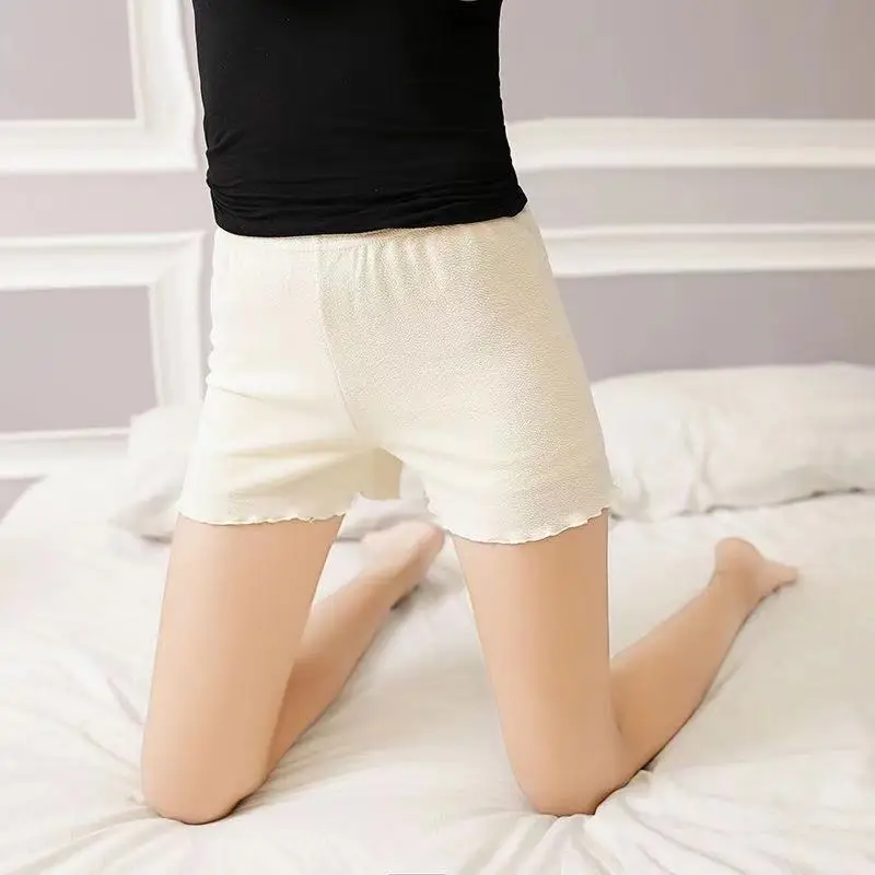 

Safety Pants Lace Sexy Women's Underwear Anti-empty Leggings Inner and Outer Wear Safety Pants Women Lace Shorts