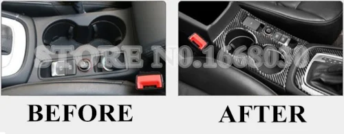 Держатель стакана для воды из углеродного волокна Audi Q3 8U 2012 2018 1 шт. аксессуары
