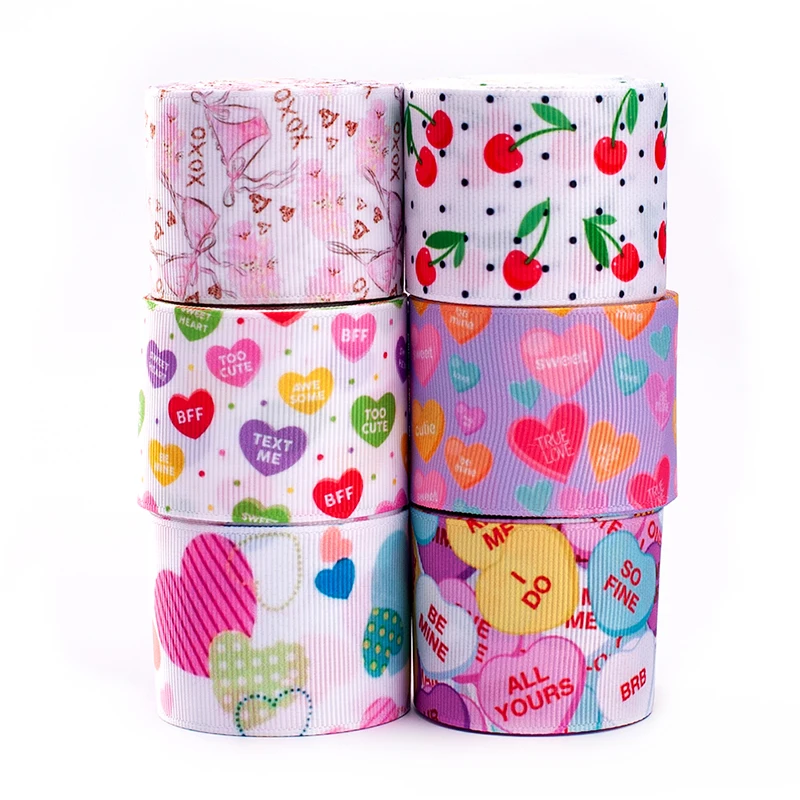 Новое поступление корсажная лента с принтом в виде сердца на День святого