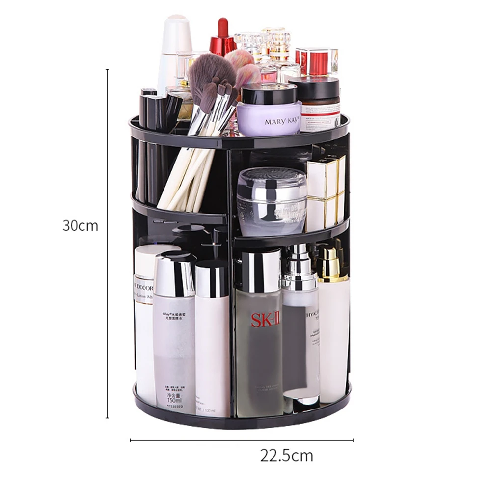 

Adjustable Clear Cosmetics Organizer For Skin Care Perfume Drawer Divider Makeup Brushes Storage Box Bathroom Toiletries Rack