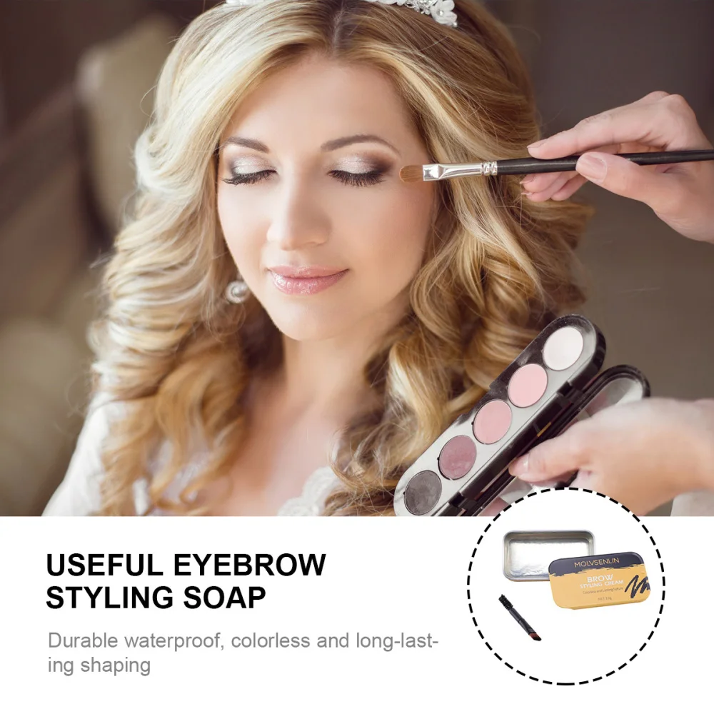 

2 Pcs Styling Wax Waterproof Styling Soap for