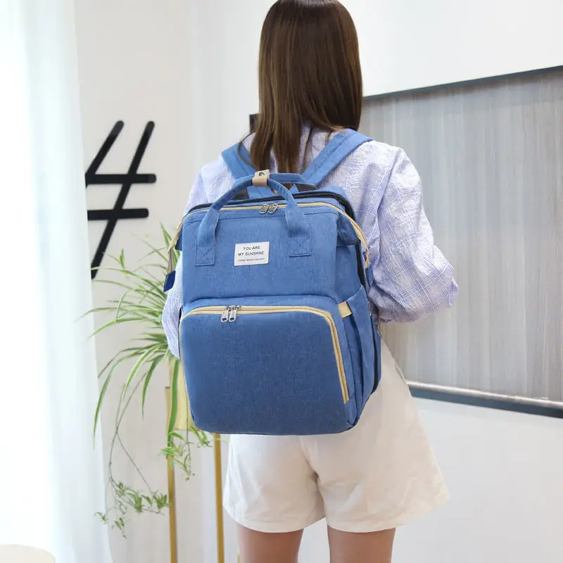 Сумка для подгузников многофункциональная водонепроницаемая сумки-кровати |