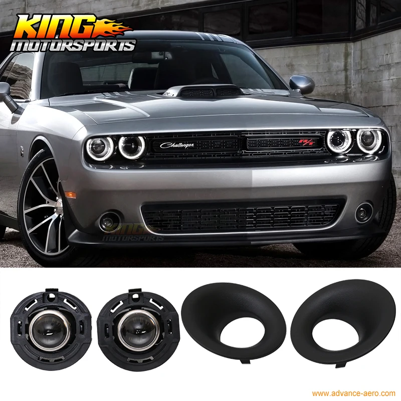 Подходит для 2015 2016 Dodge Challenger фронтальный проектор противотуманная фара пара LH RH