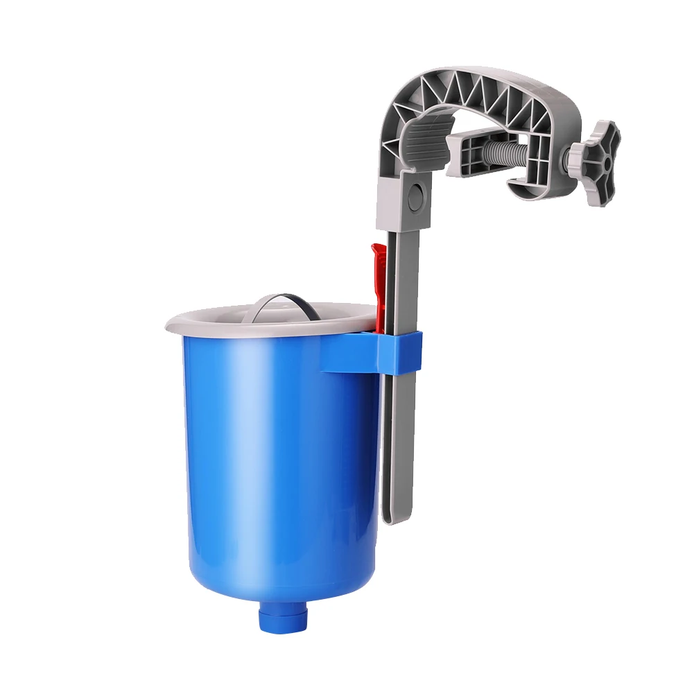 

Wall Mount Pool Surface Skimmer Swimming Pool Filter Automatic Skimm Clean Leaves Absorb Debris Pool Clenaing Tool