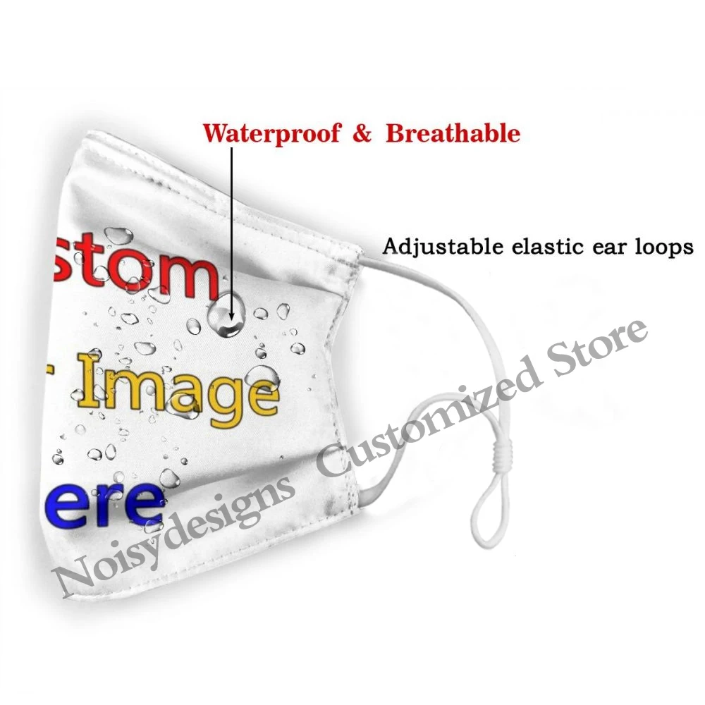 

Fashion Unisex Mouth Face 3D Custom your Print Women Face Mask Anti-dust Masks Boys Girl Men Dropshipping