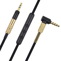ofc upgrade cable for sennheiser momentum 2 0 silver plated inline mic remote audio cord for iphone andriod