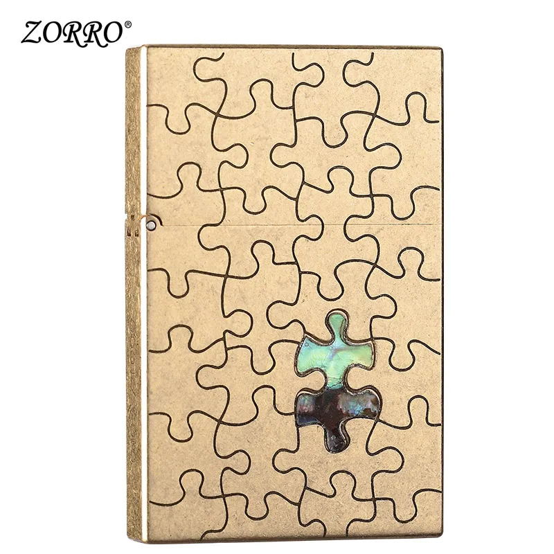 Lighter   Personal Low Key Water Drill Lucky Puzzle Custom Lettering Creative For Men