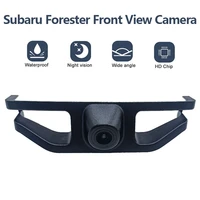 full hd waterproof night vision ccd car front view logo parking camera for subaru forester 2016 installed under the car logo