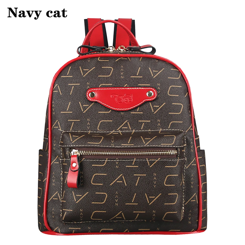 Рюкзак с морским котом Дамский модный винтажный рюкзак женские рюкзаки из ПВХ