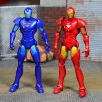 hasbro action figure genuine marvel legends 2012 1st generation extreme iron man comic version 6 inch movable doll model toy