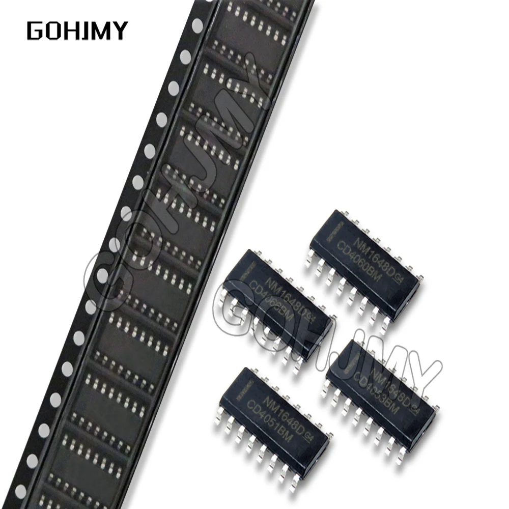 10 шт. CD4053BM CD4051BM SOP-16 CD4060BM CD4066BM CD4069UBM SOP CD4081BM CD4093BM CD40106BM Новинка
