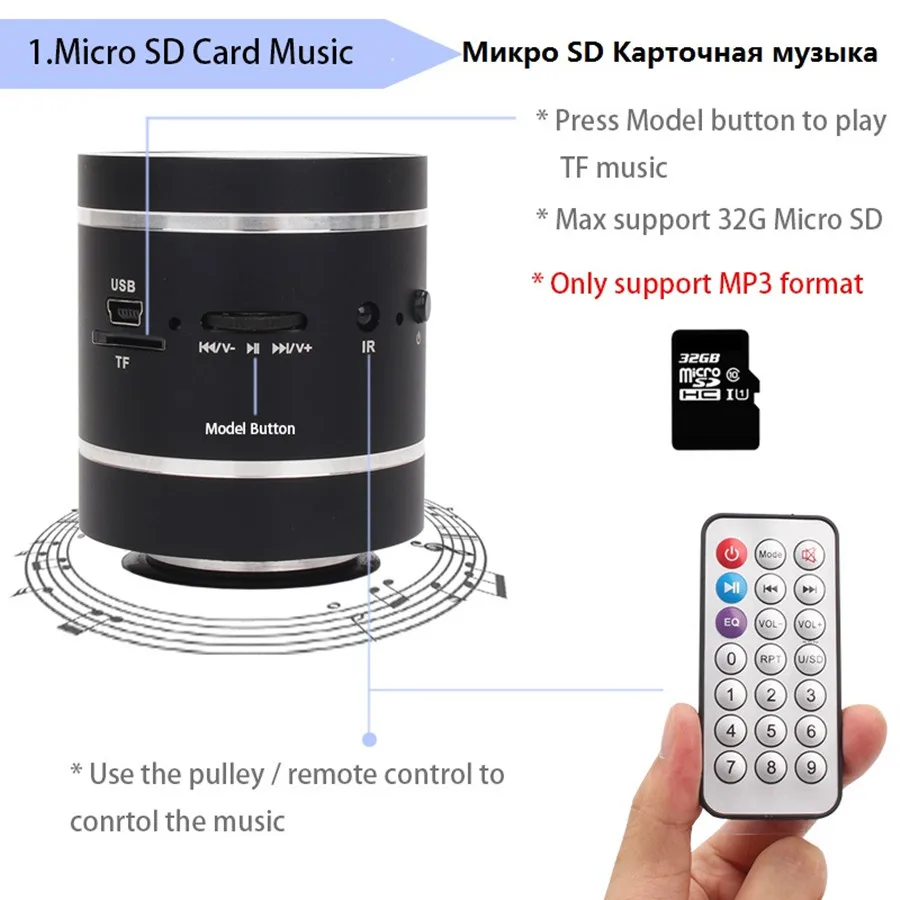 Bluetooth Вибрационный динамик Adin пульт дистанционного управления Портативный fm-радио беспроводной динамик 15 Вт Колонка бас компьютерный динамик s для телефона