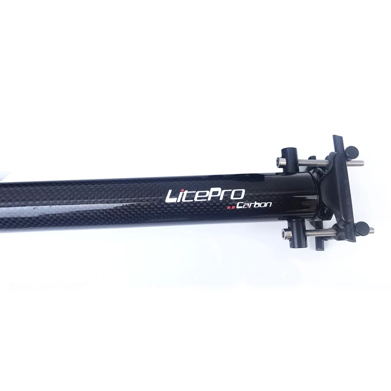 Litepro складной велосипед Подседельный штырь 33 9 мм x 580 углеродное волокно
