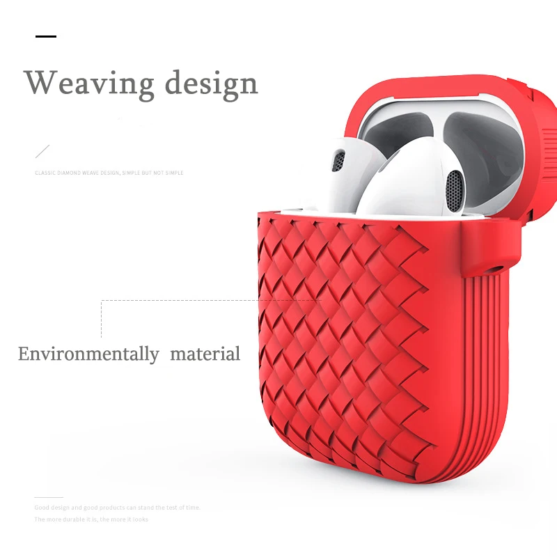 Чехол для AirPods Airpod Funda, чехол с поддержкой беспроводной зарядки, чехол для наушников, мягкий силиконовый чехол для Air pod 1 2