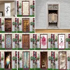 Наклейки на двери салона, виниловые, водостойкие, 2 шт.компл.